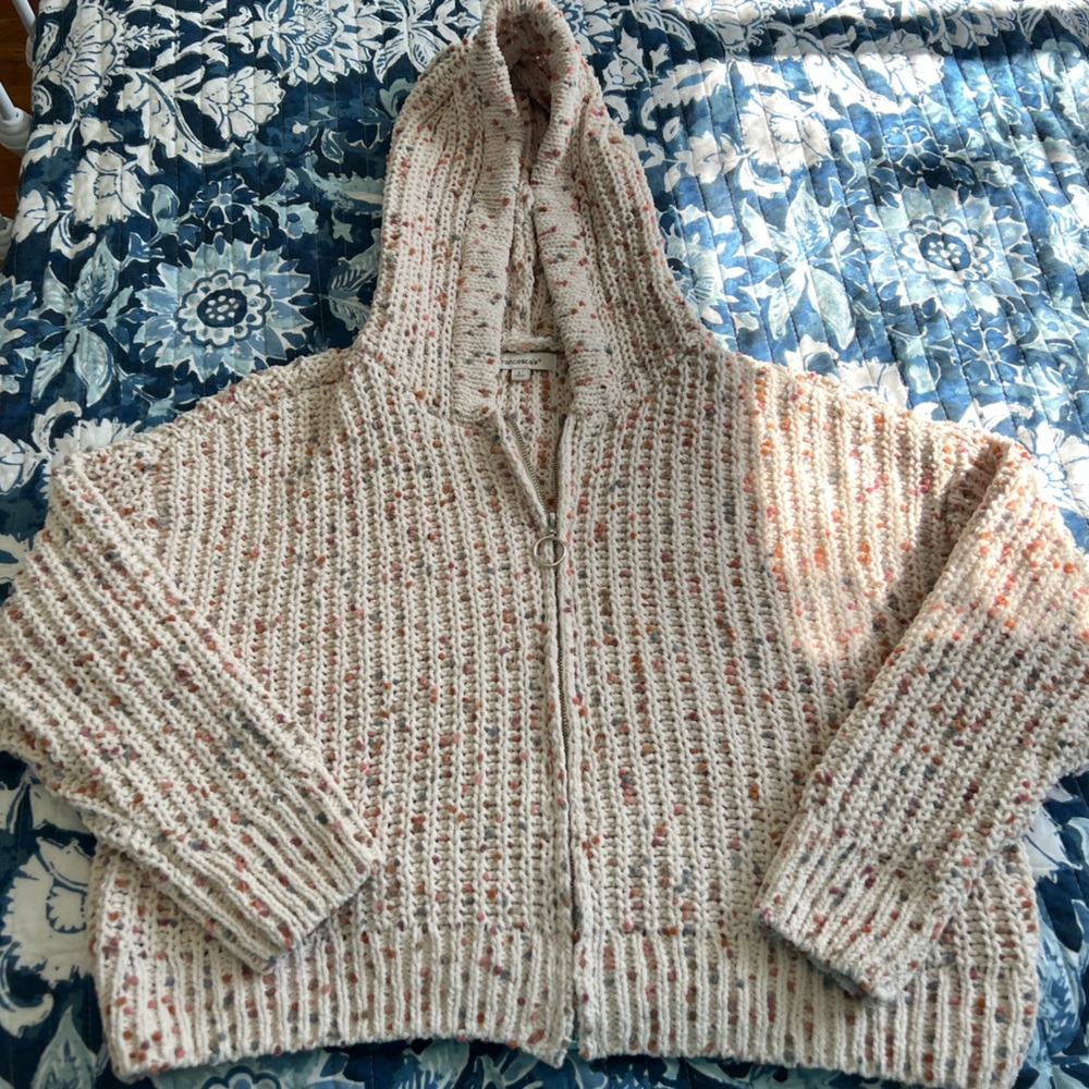 Francesca's Soft Speckled Jacket, NWOT